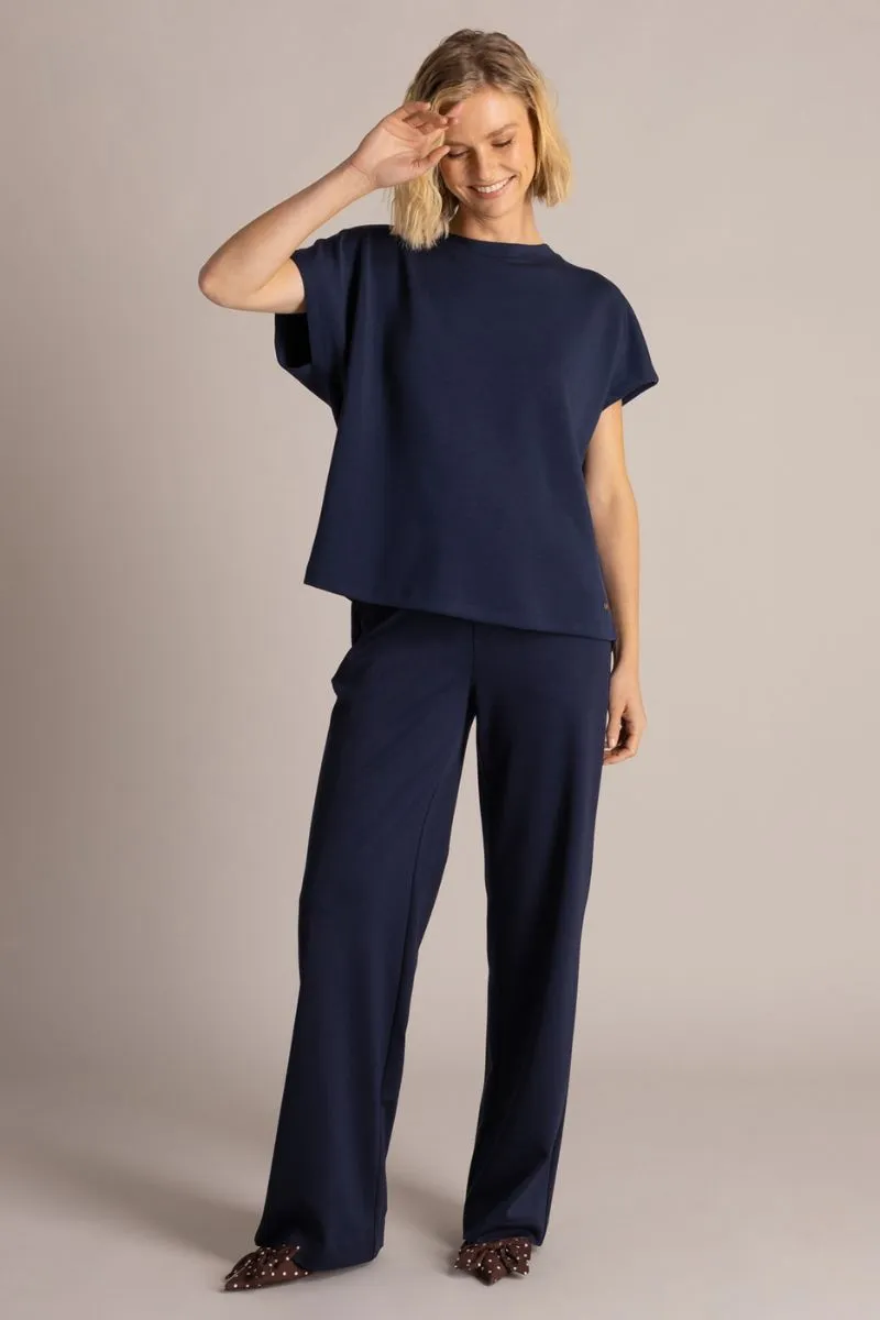 Yest Suna Top donkerblauw